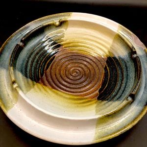 Pottery Craft USA ashtray. Handmade.